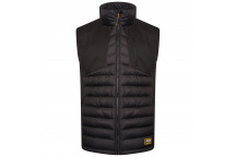 Workwear Trade Hybrid Padded Gilet Black XL