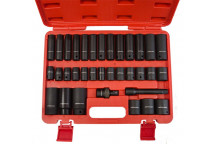Jefferson 1/2dr Impact Socket Set 34pce