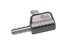 Tyre Valve Connector Straight Swivel 1/4 i/d Hose Tailpie