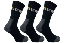 Workwear Work Socks 6-11 Black (3pk)