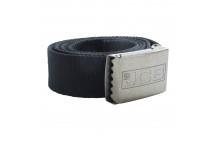 JCB Black Webbed Belt