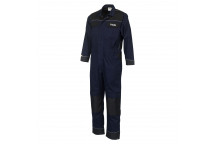 JCB Workwear Trade Coverall Navy/Black Small