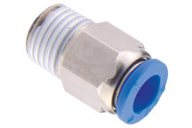 6mm Od x 1/8m CDC Straight Connector