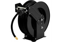 Steel Hose Reel Air Hose Dual Arm 15m of 1/2" Hose 1/2"