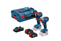 Combi-Drill/Impact/Wrench Driver 2x4ahr Batt