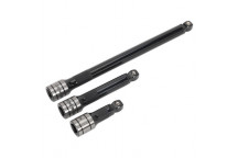 1/2" Wobble/Rigid Extension Bar Set (3pc)