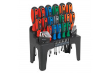 Screwdriver Hex Key & Bit Set 44pc