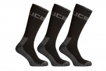 JCB Heavy Duty Work Socks 6-11 Black (pk 3)