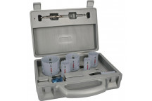 Pro Multi Material PC PLUS Holesaw 9pc Set