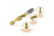 HMT VersaDrive Spiral Flute Combi Drill-Tap M10 x 1.5mm