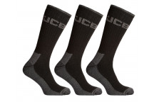 JCB Heavy Duty Work Socks 6-11 Black (pk 3)