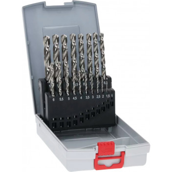 Bosch HSS-G Drill Bit Set (19pce) (1-10MM)