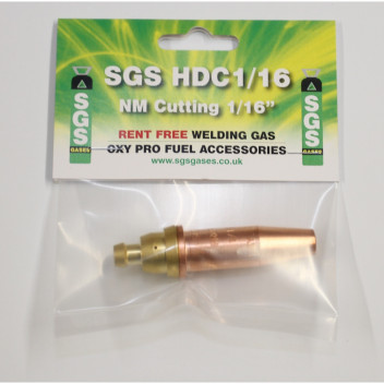 2 Part Cutting Nozzle (SGS.HDC-1/16)