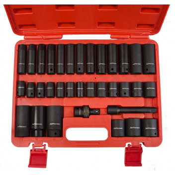 Jefferson 1/2dr Impact Socket Set 34pce