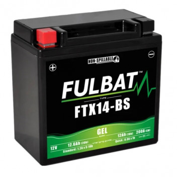 Motorcycle Battery 12v 12ah Sealed Fulbat