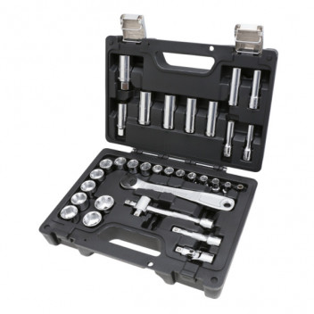3/8" Ratchet & Bit Set (33pce) 3/8" Ratchet & Bit Set (33pce)