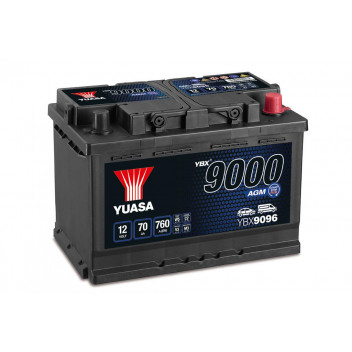 096 Stop Start Battery 12v 70ah 760cca AGM