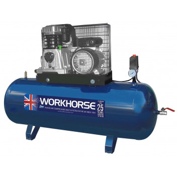 Compressor 14cfm 3hp 200L Single phase