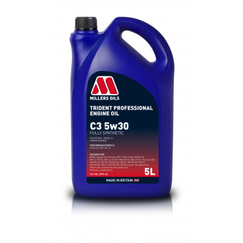 Millers 5W/30 - Trident Pro C3 (5Ltr)