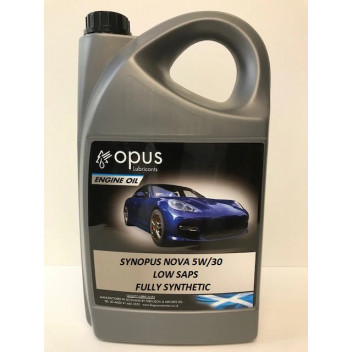Opus 5W/30 - F/Syn Nova Very Low Saps (5Ltr)