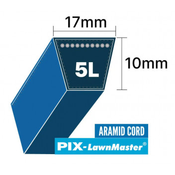 5L-310K - Blue Kevlar Cord Belt