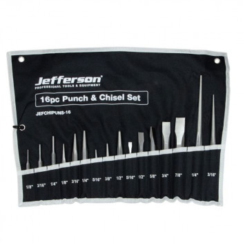 Jefferson Chisel & Punch Set (16pc)