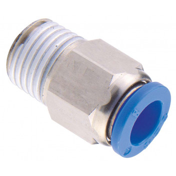 6mm Od x 1/8m CDC Straight Connector
