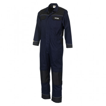 JCB Workwear Trade Coverall Navy/Black Large JCB Workwear Trade Coverall Navy/Black Large