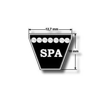 SPA2307 - Wedged Belt