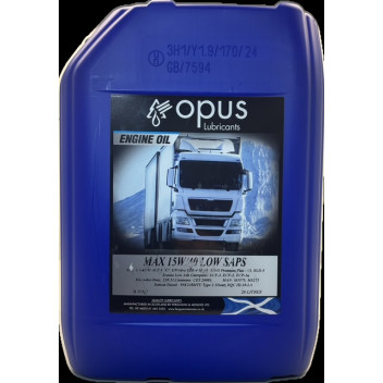 Opus 15W/40 - Max LOW SAPS E9 (20Ltr)