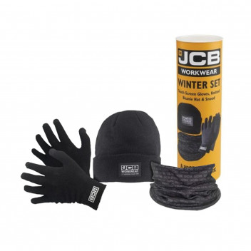 JCB Winter Set (Hat-Gloves-Snood)