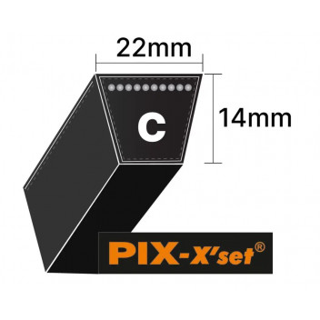 Vee Belt C Section C107