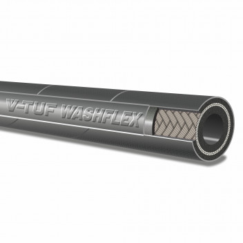 10mt 1/4" Hose Black V-Tuff 3/8FxF 2W