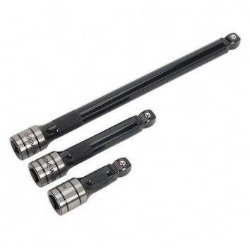 1/2" Wobble/Rigid Extension Bar Set (3pc)