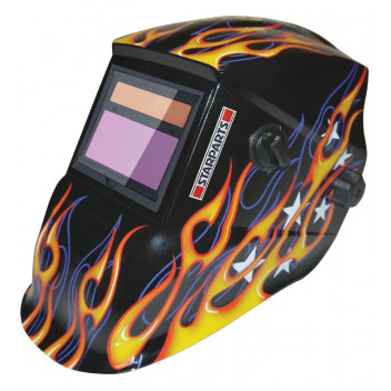 Auto Darkening Welding & Grinding Helmet - Large View