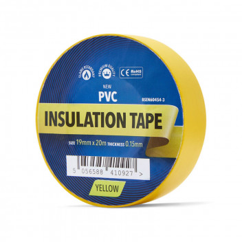 Yellow PVC Insulation Tape (33mt)