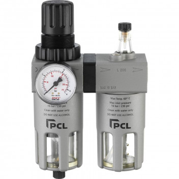 Air Treatment Filter/Regulator/Lubricator 0-170 psi/0-12 bar