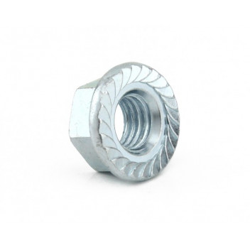 Metric Serrated Flange Nut M6