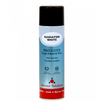 Radiator White Aerosol 500ml