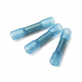 Heat Shrink Butt Conn Blue 1.5-2.5 (100)