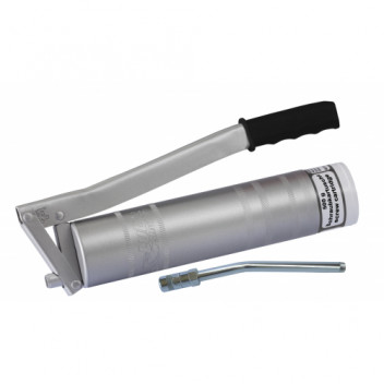 Side Lever Grease Gun 300mm VS Hose & 4 Jaw Coupler
