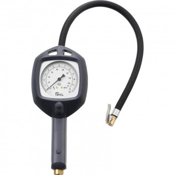 Dial Gauge Inflator 0-170 psi & 0-12 bar 0.5m Hose Euro Co