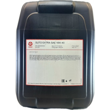 Texaco 10W/40 - SUTO Extra (20L)