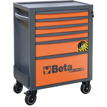 Mobile Roller Cab (6 Drawer) Orange Mobile Roller Cab (6 Drawer) Orange