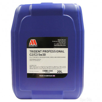Millers 5W/30 - Trident Pro C3 (20Ltr) Millers 5W/30 - Trident Pro C3 (20Ltr)