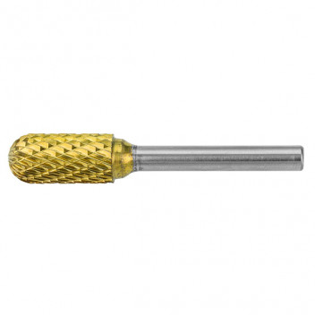HMT GoldMax TCT Burr 6mm Ball Nosed Cylinder HMT GoldMax TCT Burr 6mm Ball Nosed Cylinder