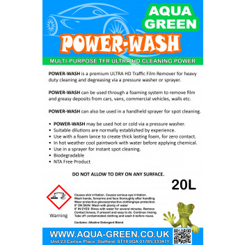 Aqua Green Power Wash TFR 20Ltr Aqua Green Power Wash TFR 20Ltr